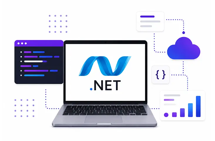 .NET development capabilities illustration
