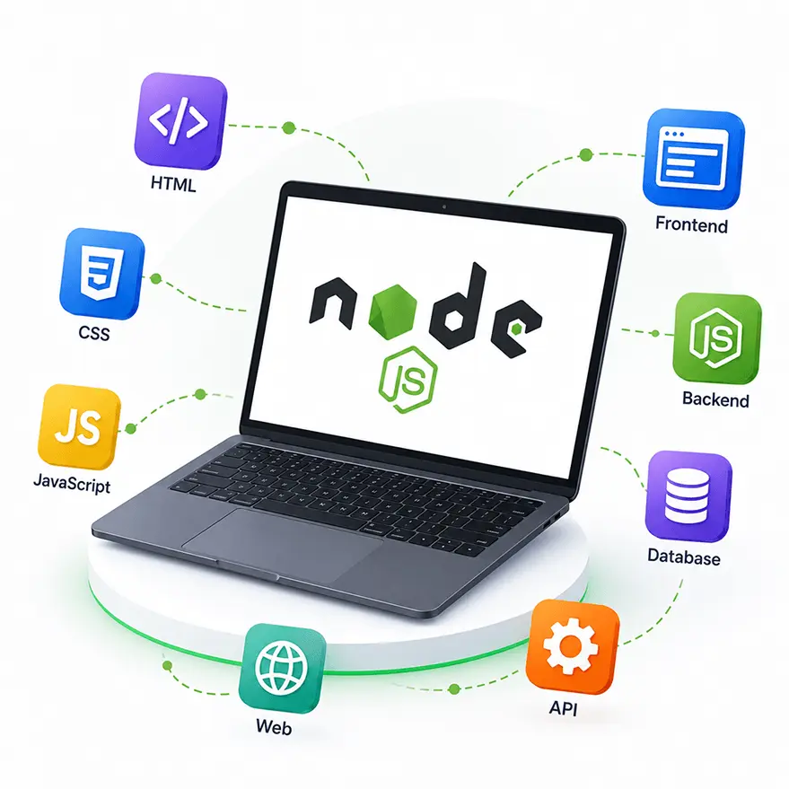 Node.js hiring outcomes illustration