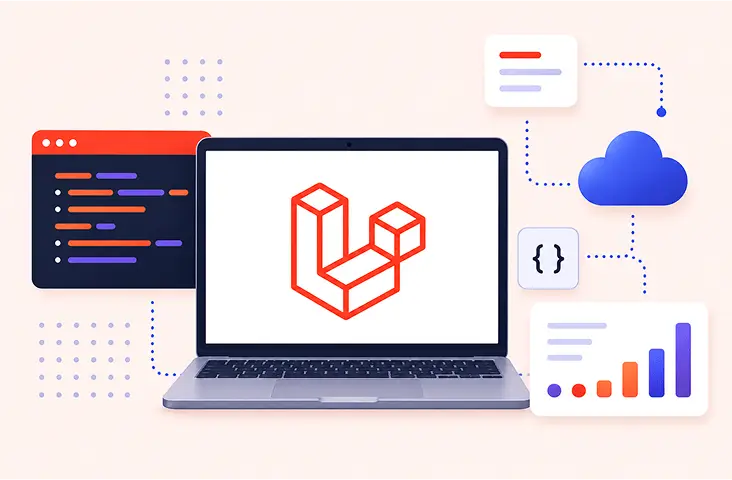 Laravel development capabilities illustration