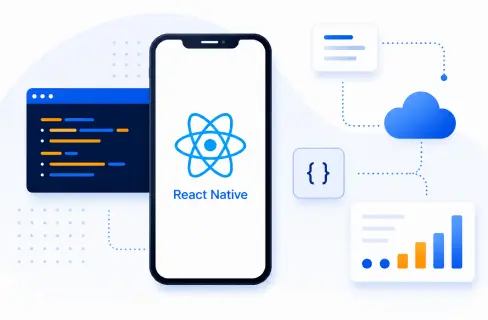 React Native development capabilities illustration