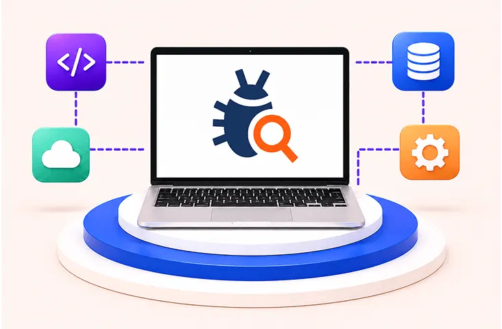 QA testing capabilities illustration