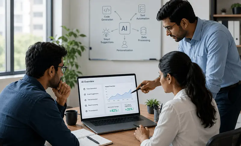 Practical AI usage in QA testing